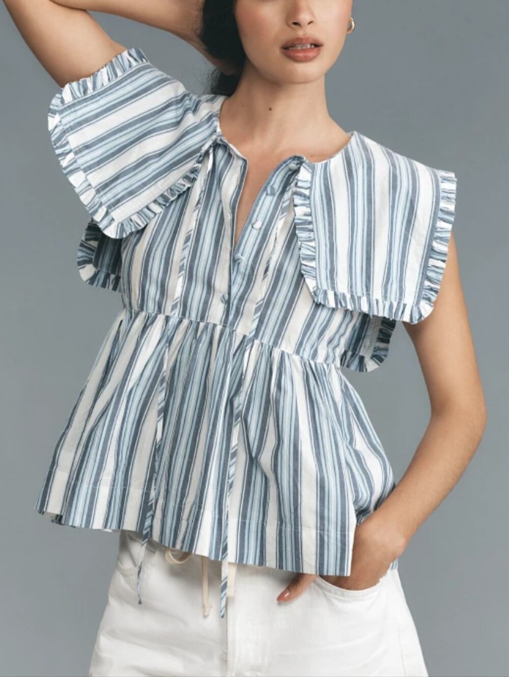 Damson Madder Elise Sailor Blouse